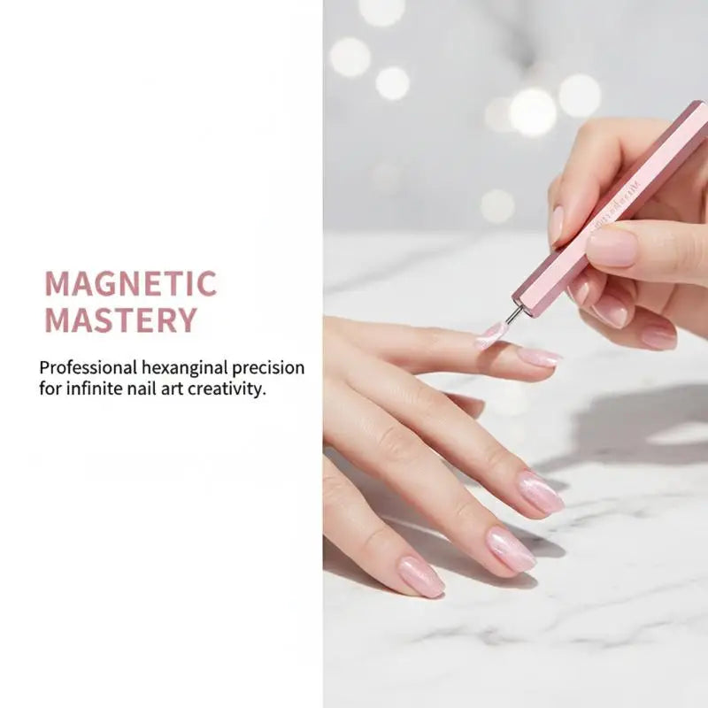 Double-End Cat Eye Nail Magnet Pen | UV Gel Manicure Tool