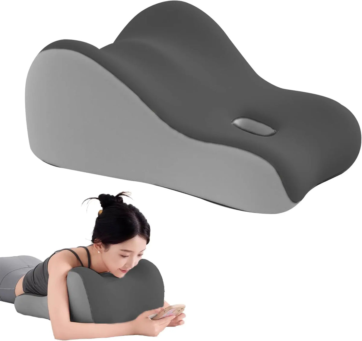 Memory Foam Wedge Positioning Pillow | Washable Cover
