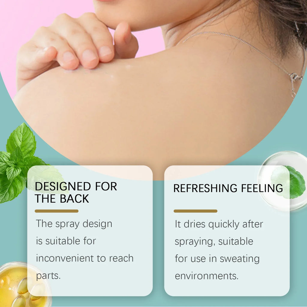 Back Acne Treatment Spray – Oil Control & Soothing Body Spray