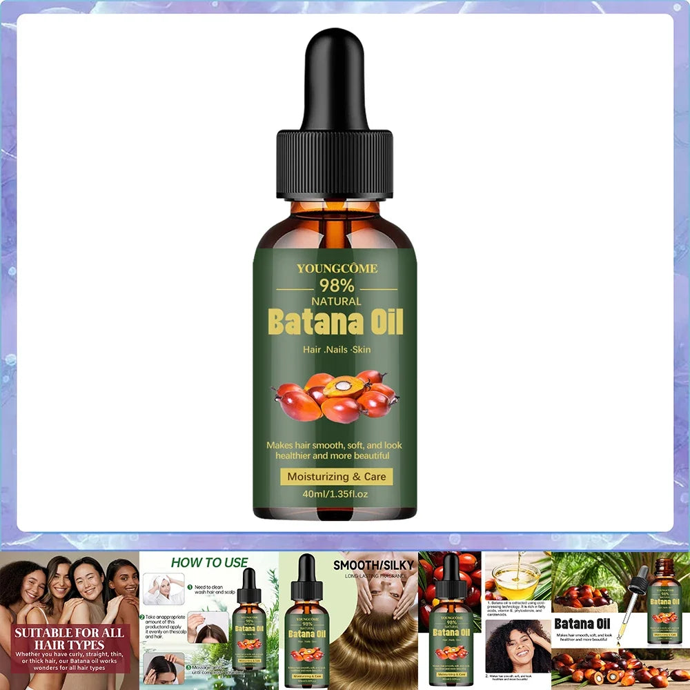 YOUNGCOME Pure Batana Oil – Hair Growth, Shine & Strength