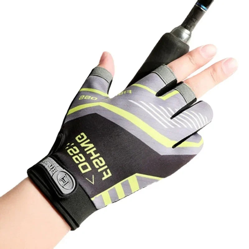 Men's Fishing & Cycling Gloves | Sun Protection, Anti-Slip Grip
