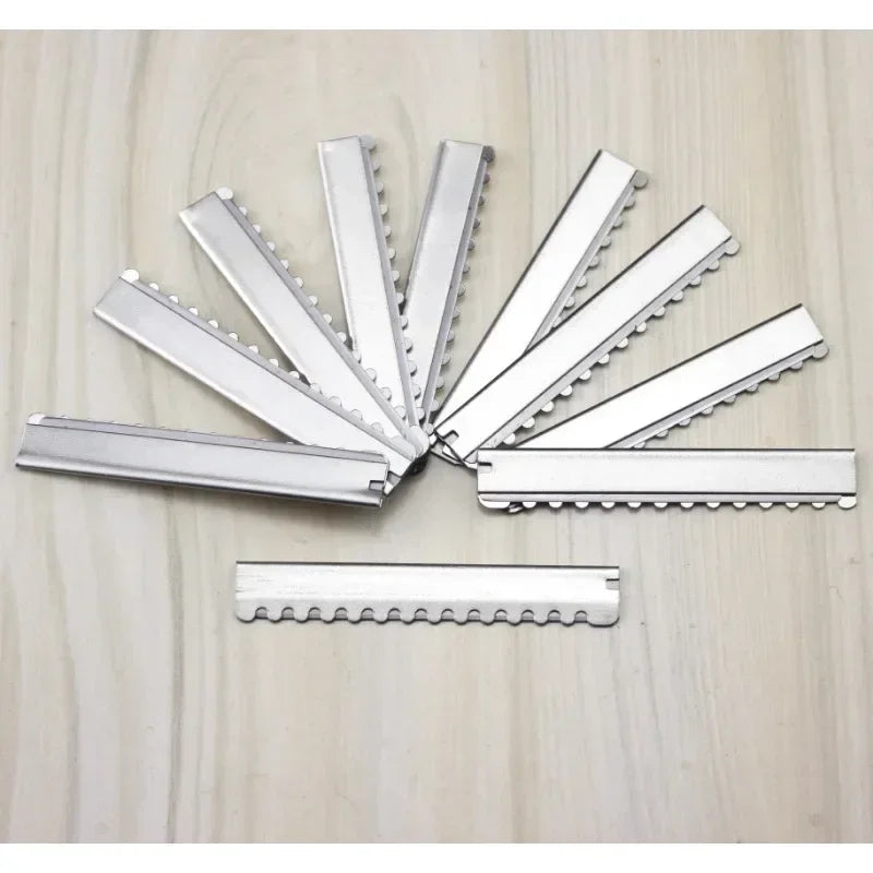 Stainless Steel Hair Thinning Razor Blades – 10/20pcs Salon