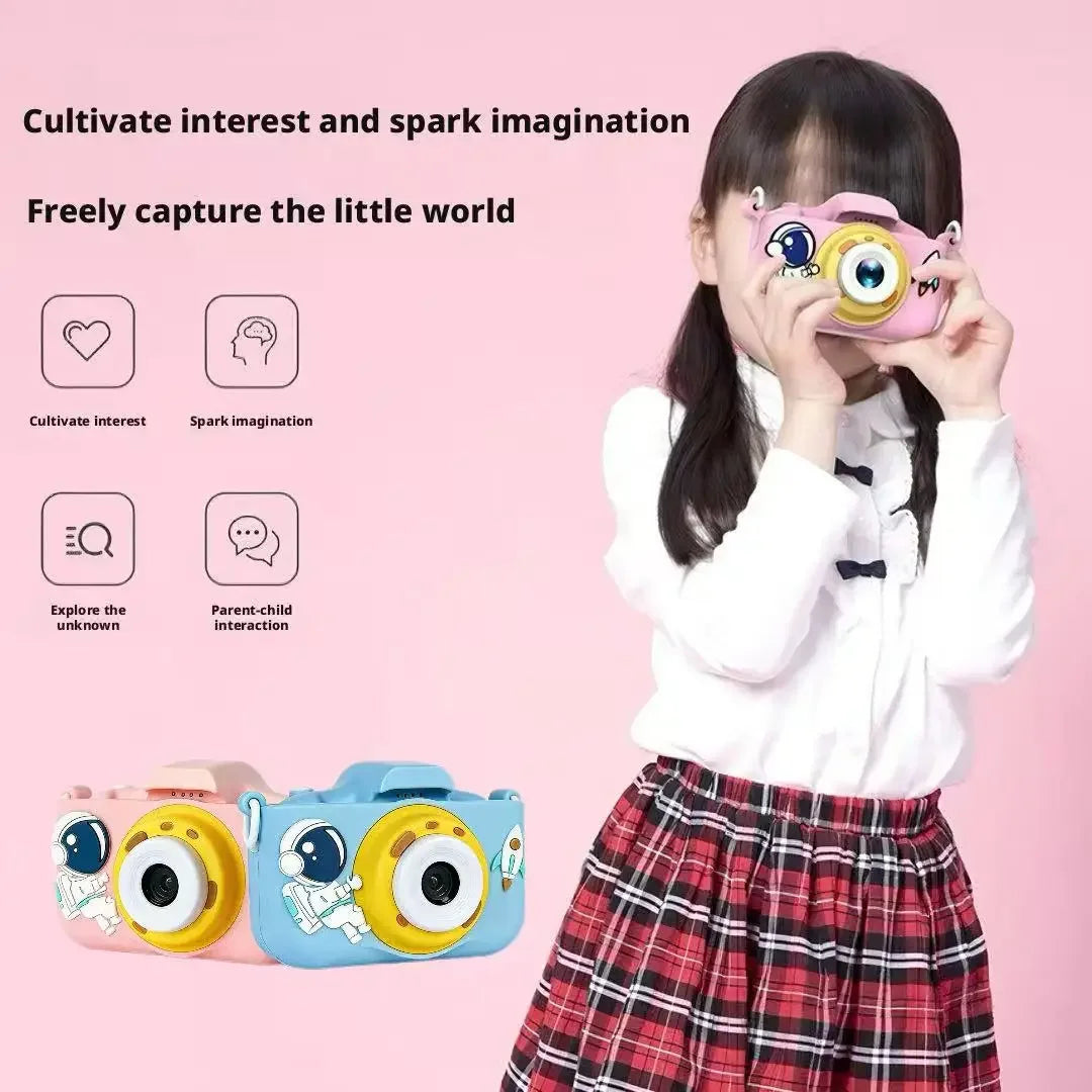 Astronaut Kids HD Digital Camera | Dual Lens, 1080P, 128GB
