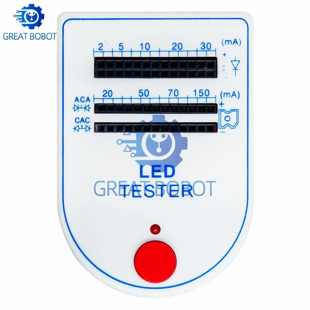 Mini LED Tester Box 2–150mA | LED Bulb & Diode Tester Device