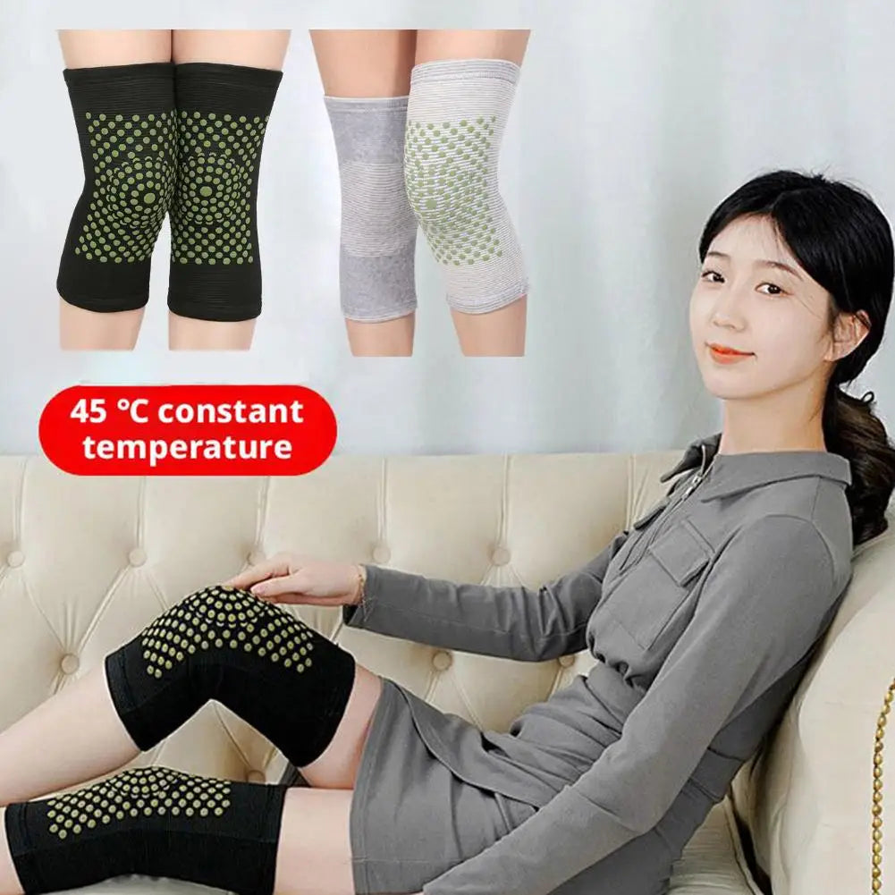 Self-Heating Tourmaline Knee Brace Sleeves – Far Infrared Warm
