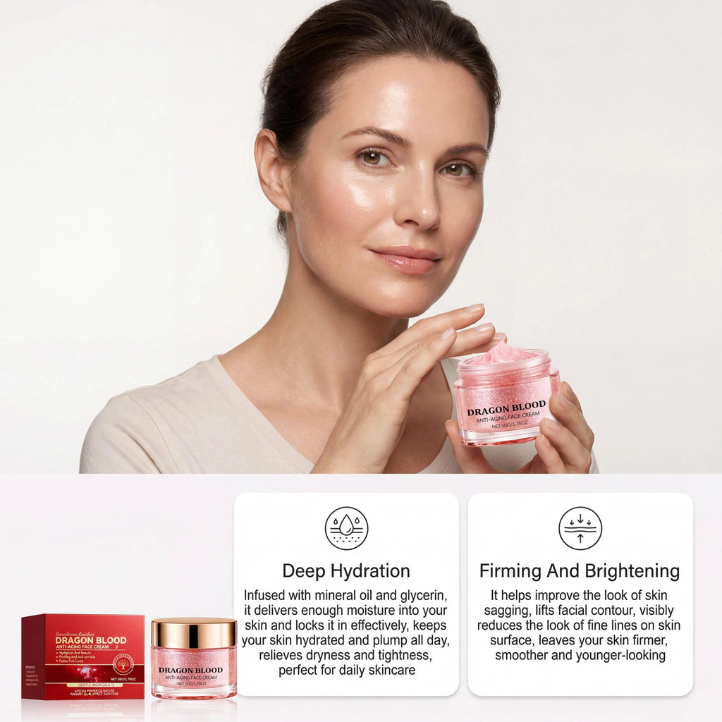 Dragon Blood Retinol Face Cream – Brightening & Firming 50g