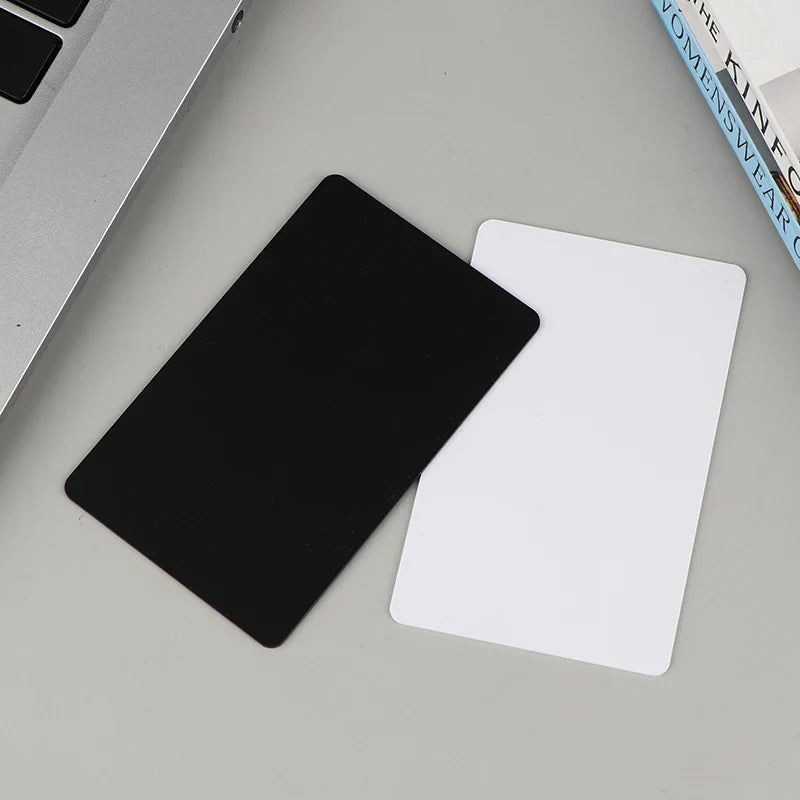 5 Black White NFC215 Cards Rewritable NFC NT-AG215 PVC Blank Easy