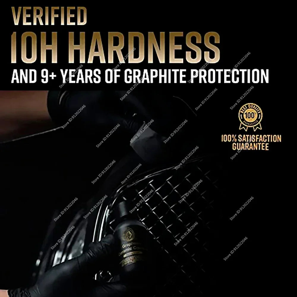 Polishes Advanced Graphene Ceramic Coating 10H Auto Detailing 9+