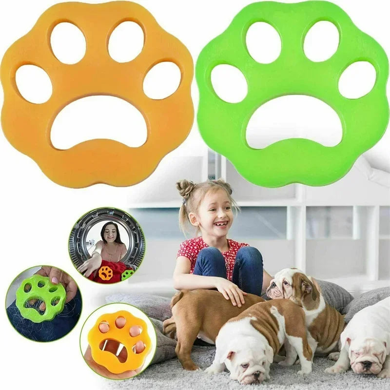 Reusable Silicone Lint Remover Balls – Pet Hair Laundry Catcher