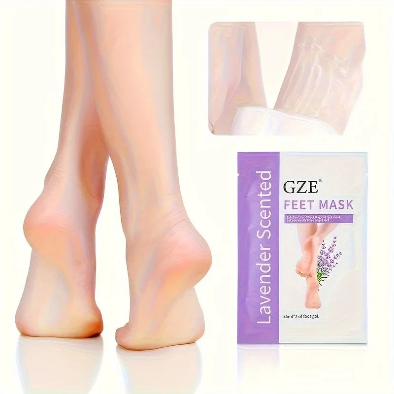 GZE Foot Peel Mask – Exfoliating Dead Skin & Callus Remover