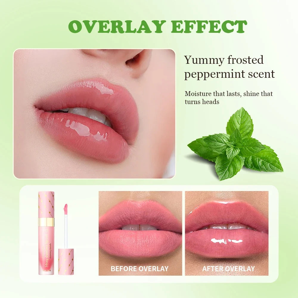 Lip Oil & Lipstick Set | Hydrating Gloss Duo 14ml+7ml