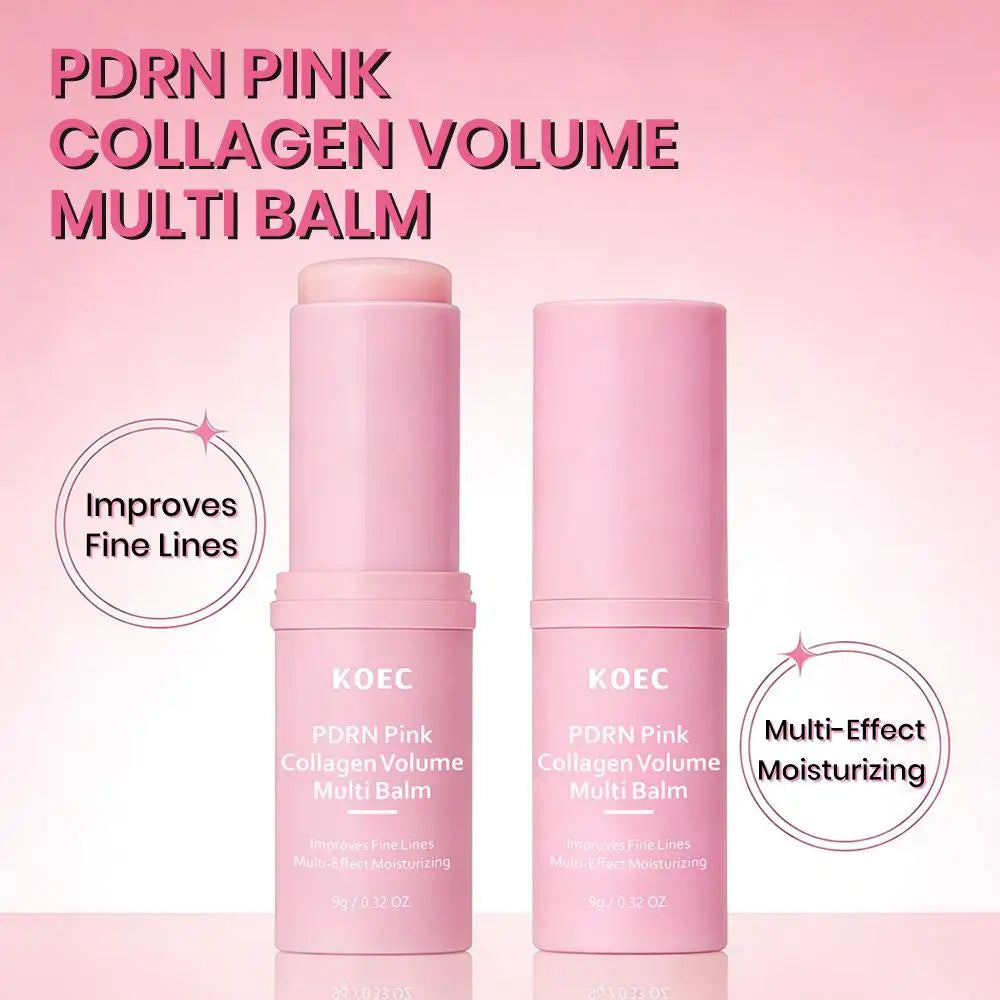 PDRN Pink Collagen Multi Balm Stick – Face, Lip, Eye & Neck