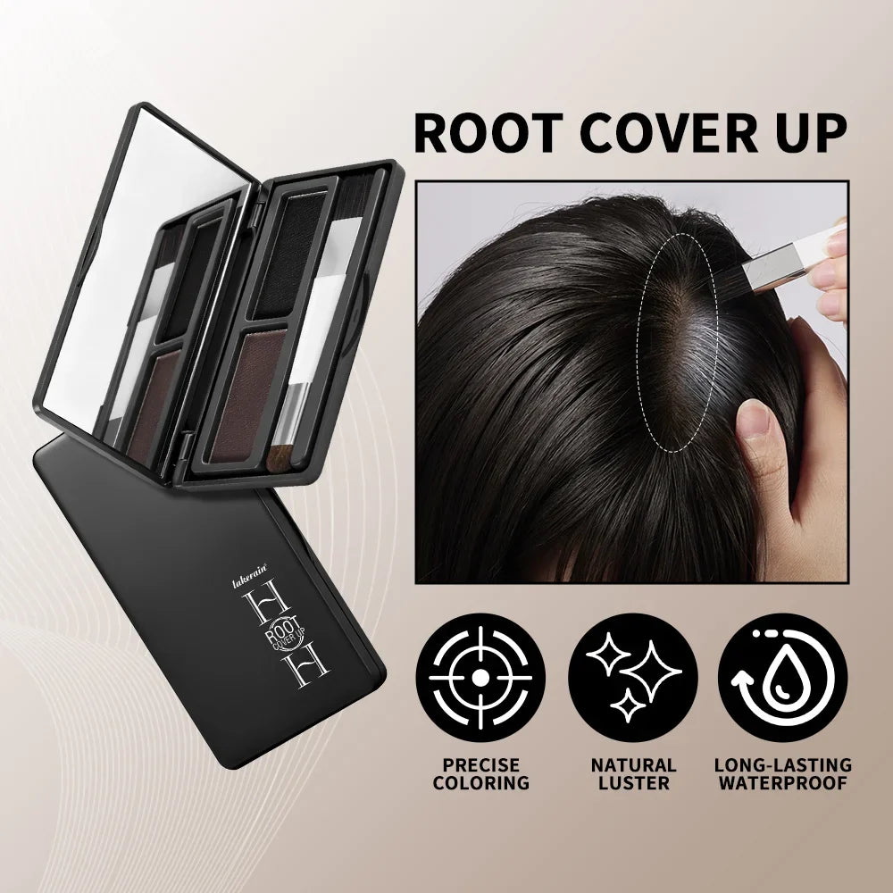2-in-1 Hair Color Palette with Brush | Root & Gray Cover