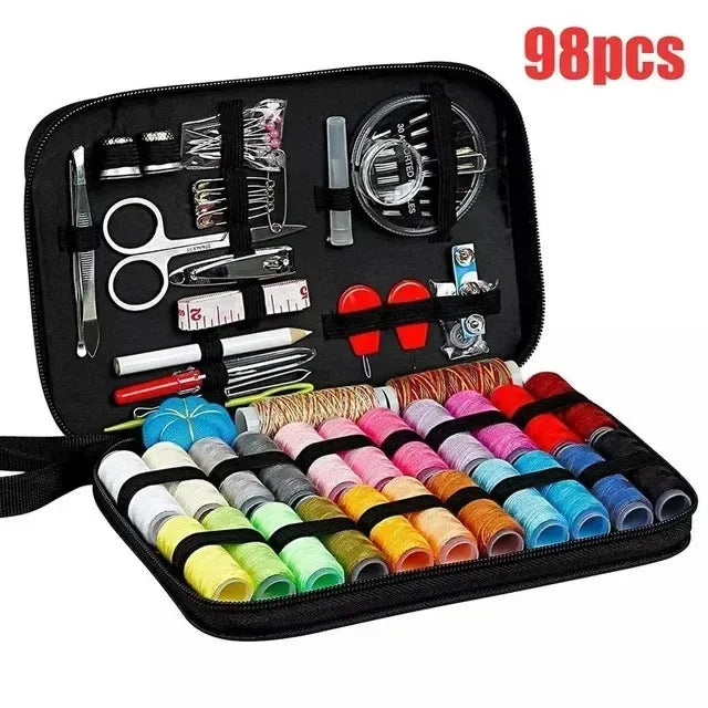 68/98 Piece Sewing Kit Set – Quilting, Embroidery & Stitching