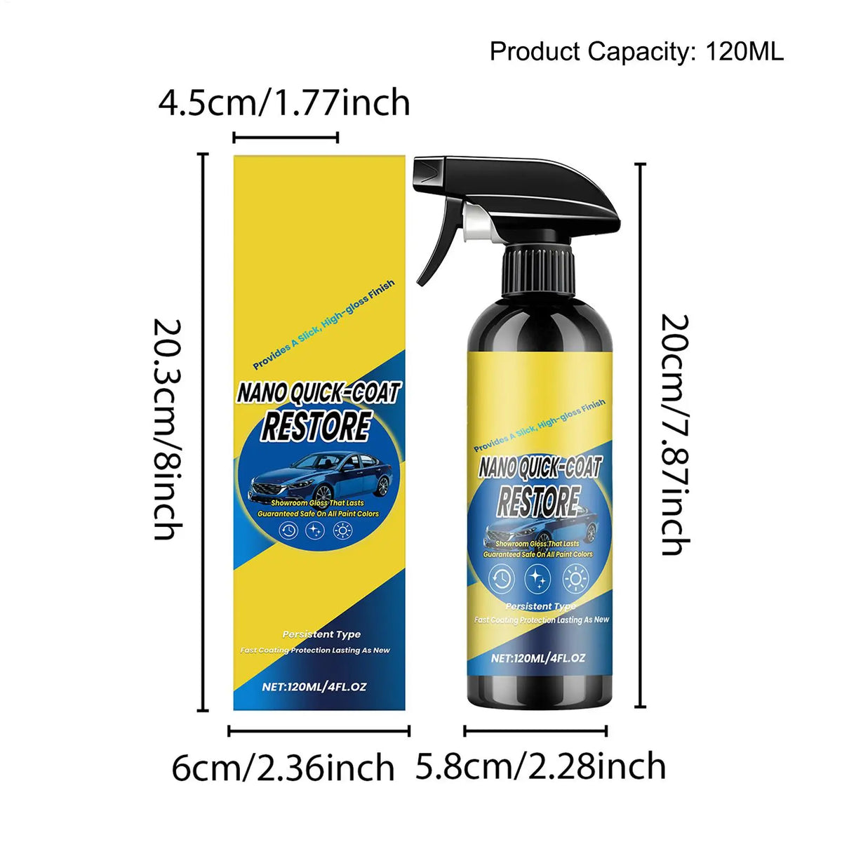 Ceramic Coating Cars Quick Long-lasting Gloss Agent Car Spray