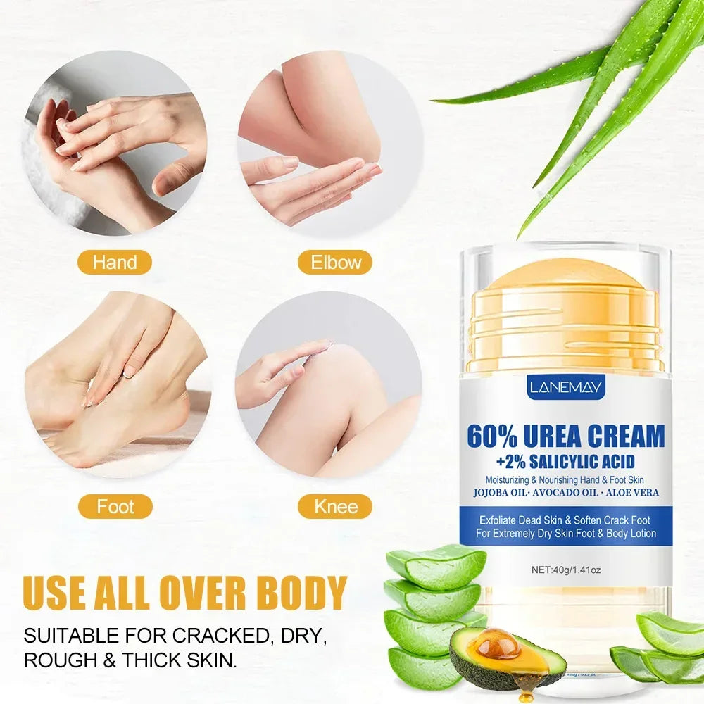 60% Urea Foot Cream with Aloe Vera – 40g Softening Cream