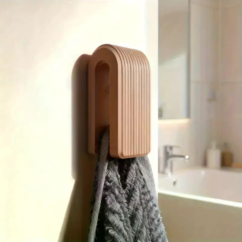 3D Printed Gravity Auto-Lock Towel Hanger | Wall Mount Rack