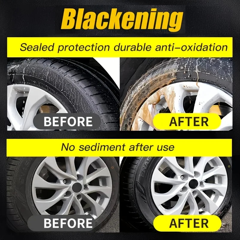 Car Tire Shine Wax – Blackening & Long-Lasting Protection