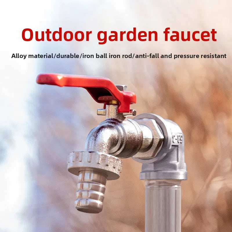 Single Control IBC Ton Bucket Accessories Zinc Alloy Faucet 1 2-3