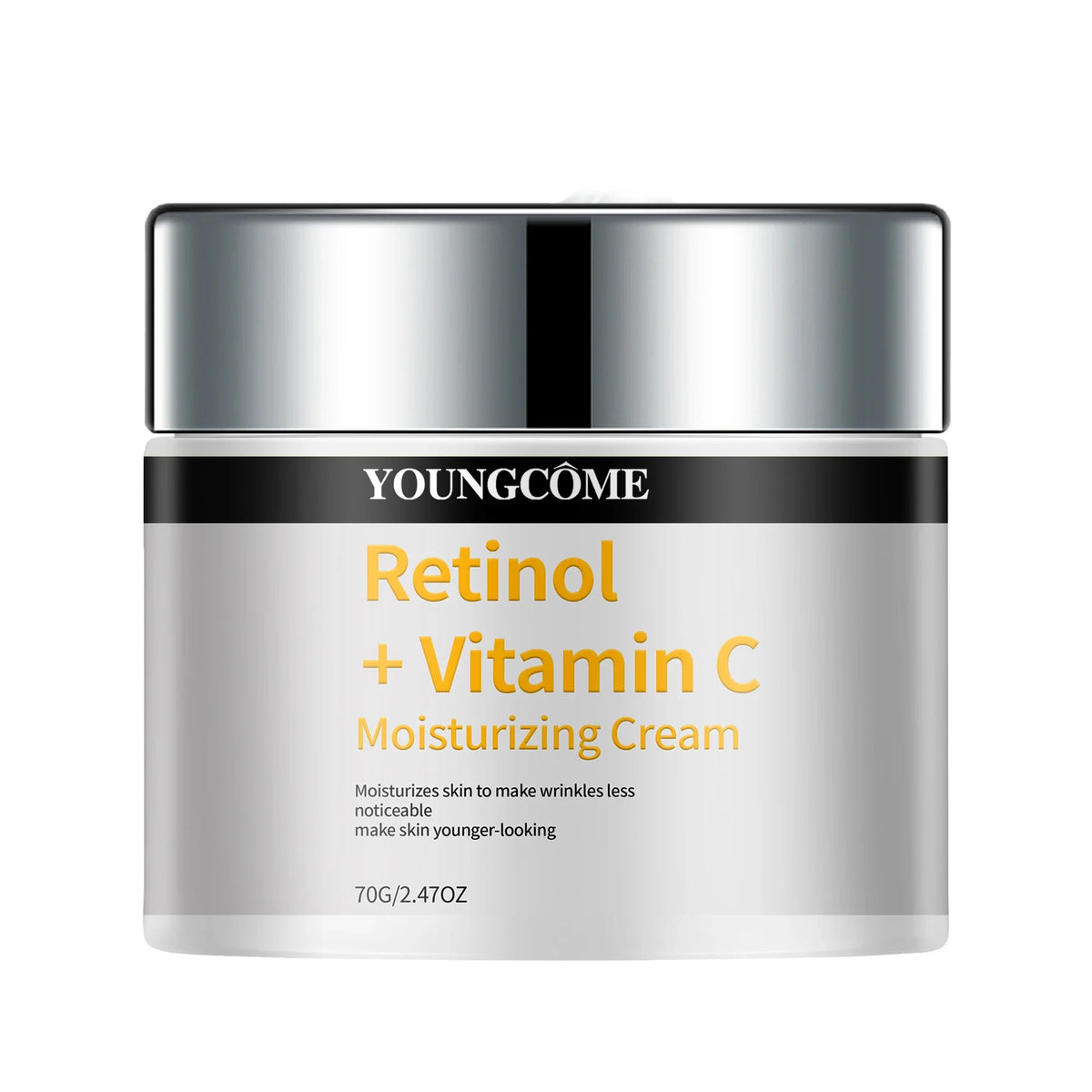 YOUNGCOME Retinol & Vitamin C Hydrating Face Serum Cream