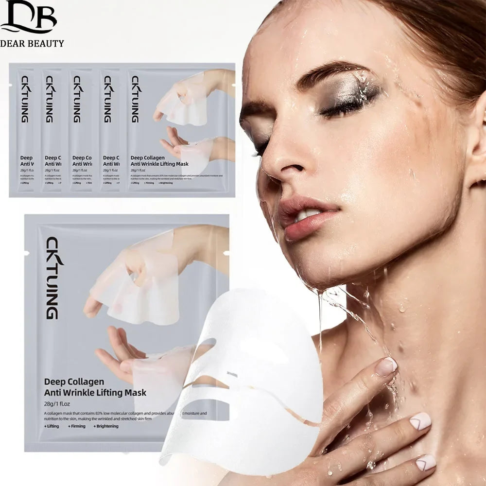 Collagen Face Masks Deep Hydrating Moisturizing Brightening Firming