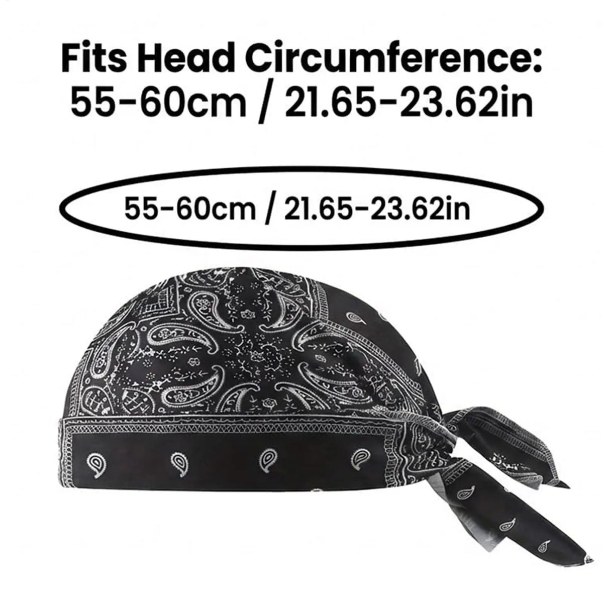 Cooling Skull Cap – Sweat-Wicking Helmet Liner for Cycling