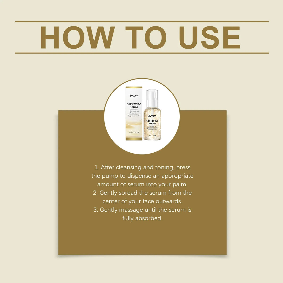 ZYVARN Copper Peptide Face Serum – Firm & Hydrate Skin