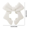 Spoon Holder Pot Silicone Utensil Bowknot Shape Ladle Rest Non-slip