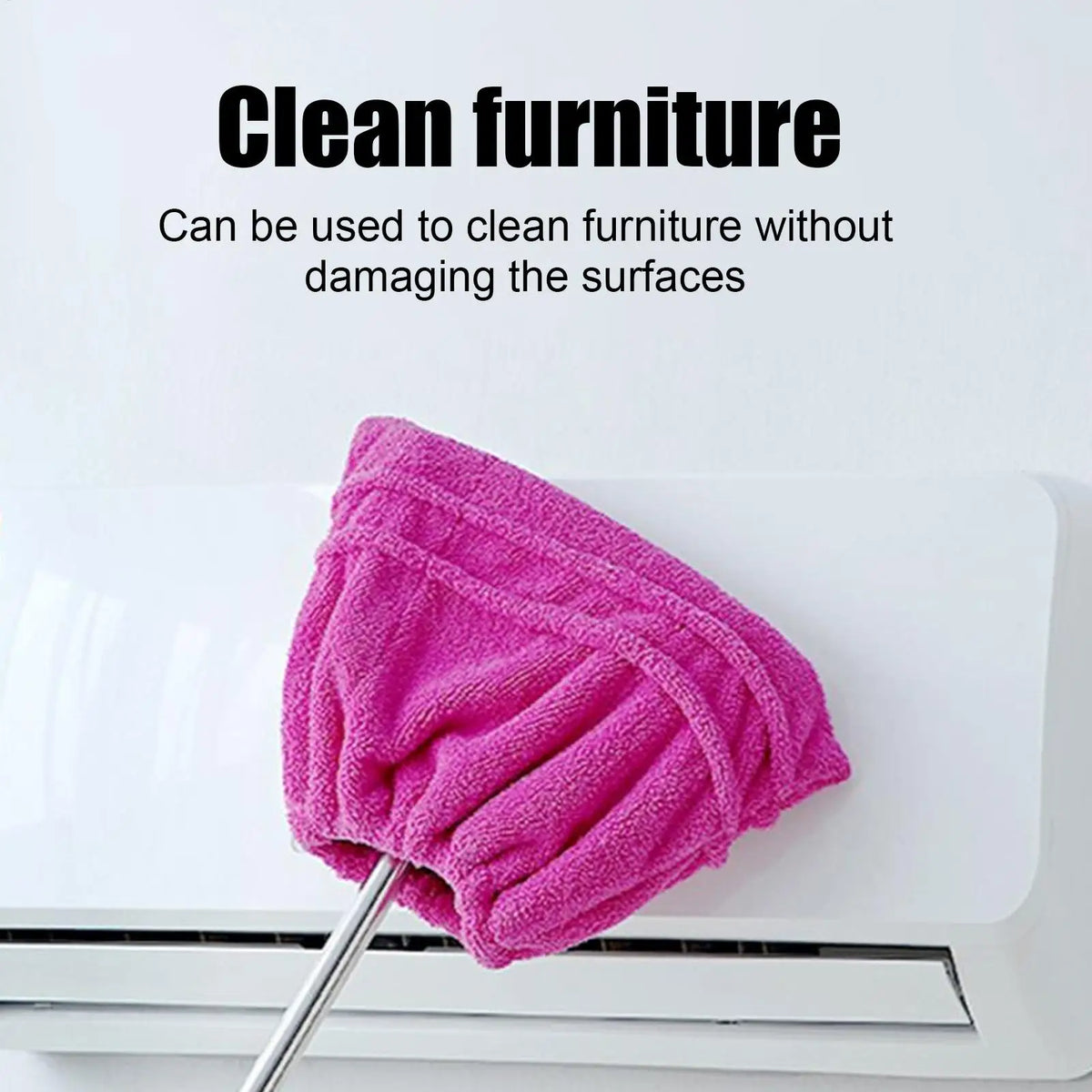 Microfiber Broom Cover Replacement – Wet & Dry Floor Cleaning