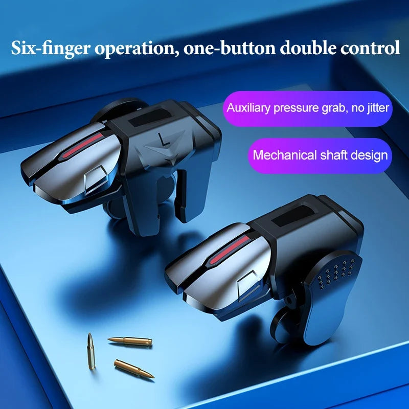 G21 Six Finger Linkage Chicken Eating Artifact Game Handles Auxiliary