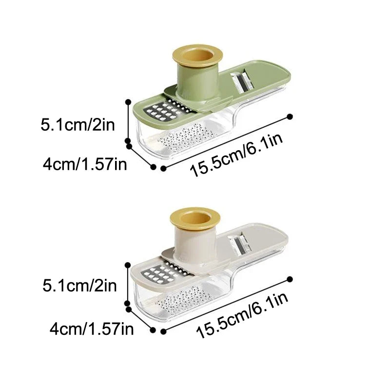 3-in-1 Mini Garlic Chopper Press Grinder | Kitchen Food Processor