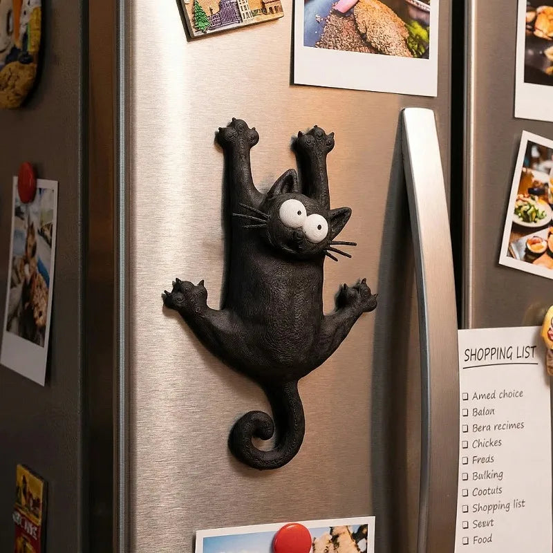 Hang In There Cat Fridge Magnet – Cute Magnetic Decor