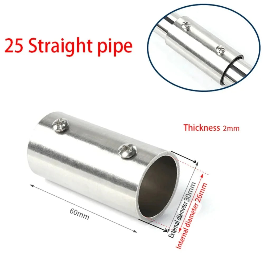 Tee Straight Elbow Pipe Connector 2 3 4 5 6 Way Stainless Steel