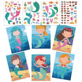 Makeup Sticker Book Kids Girls DIY Graffiti Filling Painting Picture