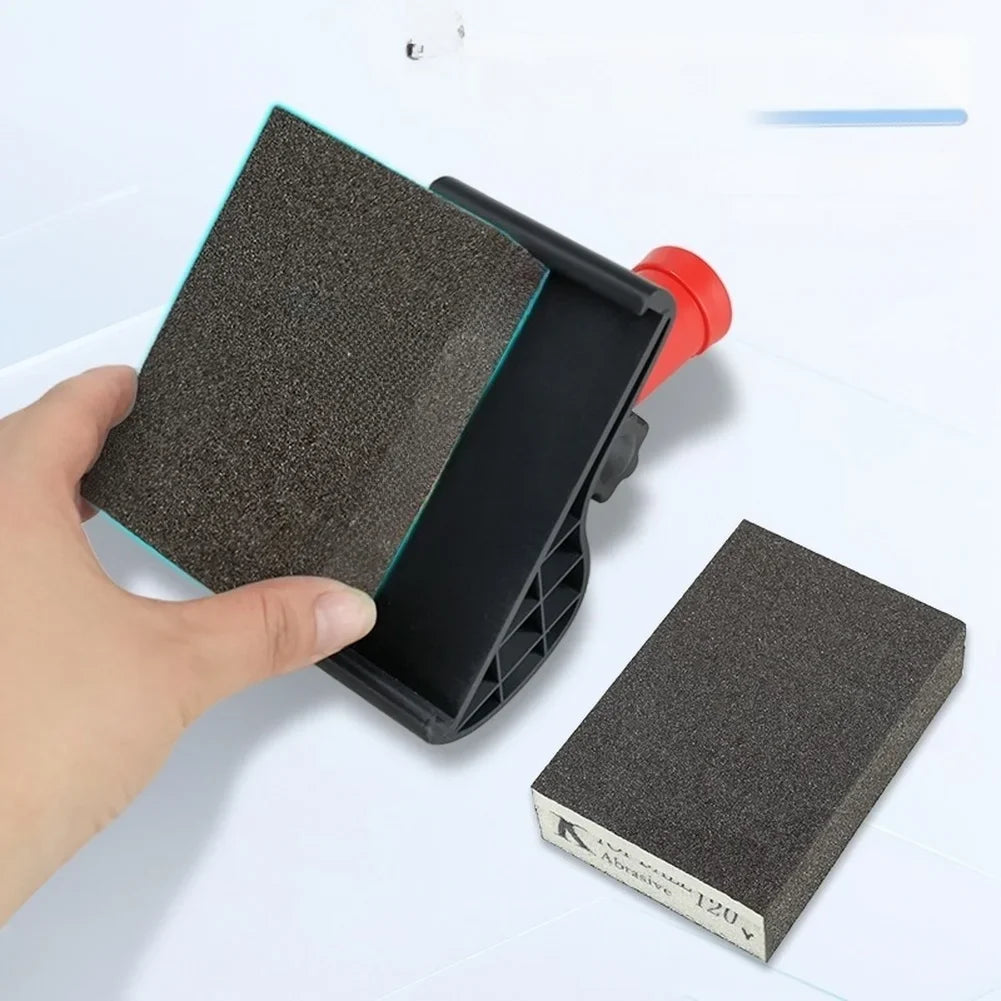 Adjustable Sanding Sponge Block Kit with 60–198cm Extendable Pole
