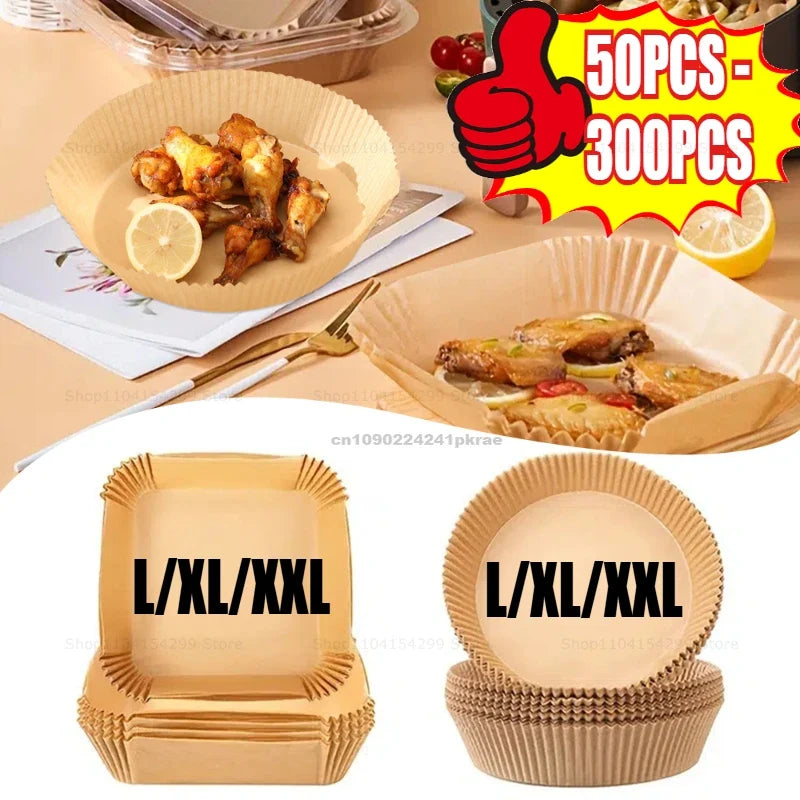 Air Fryer Parchment Liners – Nonstick Greaseproof Baking Paper