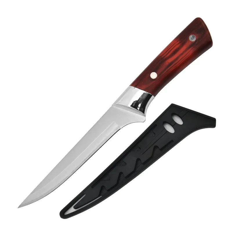 Forged Stainless Steel Boning & Chef's Knife Set 1–4 Pcs