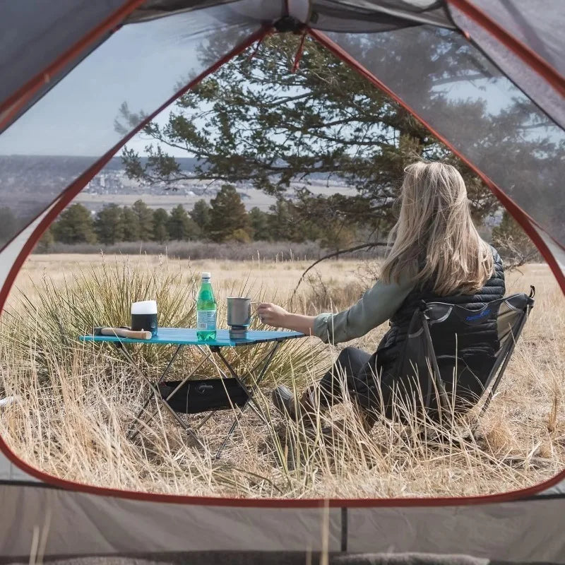 Ultralight Aluminum Mesh Folding Chair – Camping & Beach