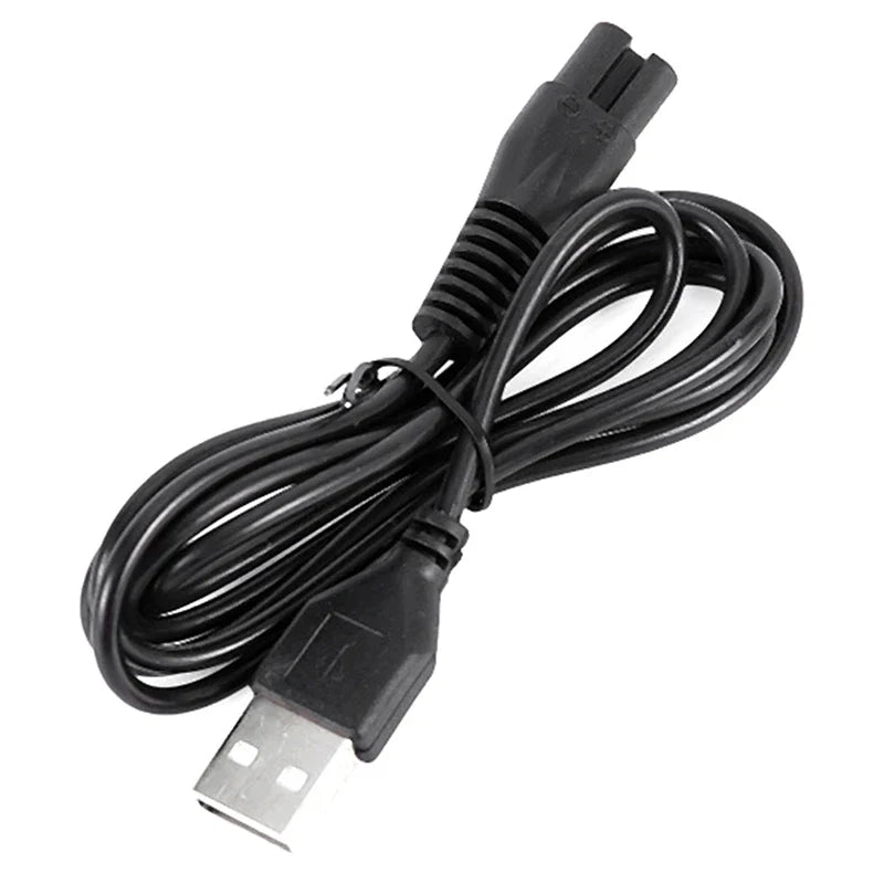 2-Pin Electric Shaver Charger Cable – 80cm Replacement Power Cord