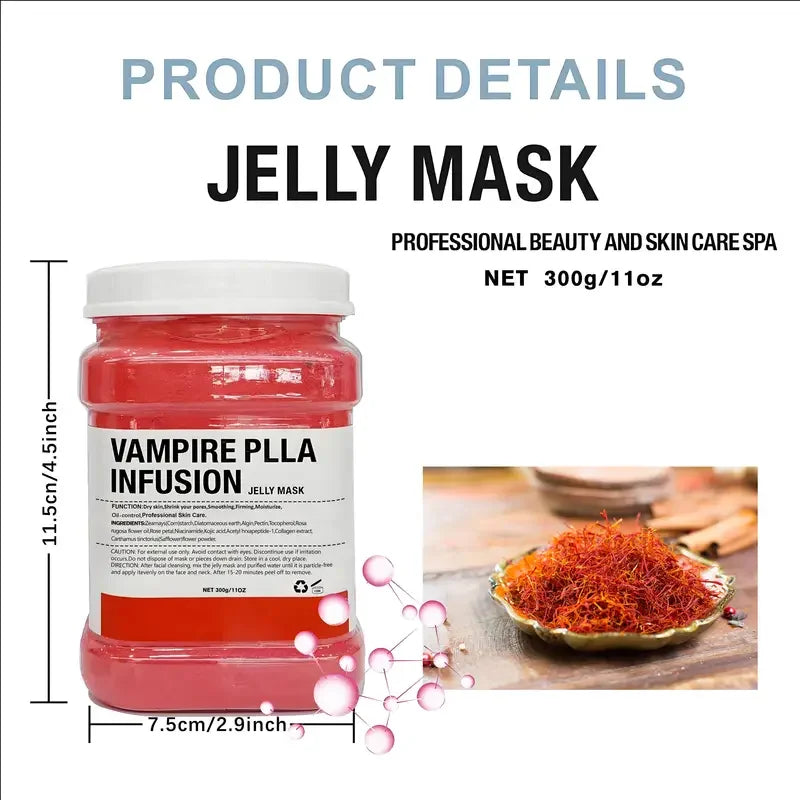 VERONNI 650g Hyaluronic Acid Jelly Mask Powder – All Skin Types