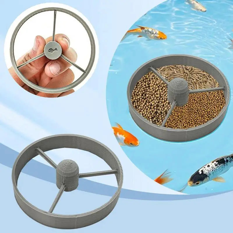 Aquarium Feeding Ring Floating Fish Round Shape Tank Accessories