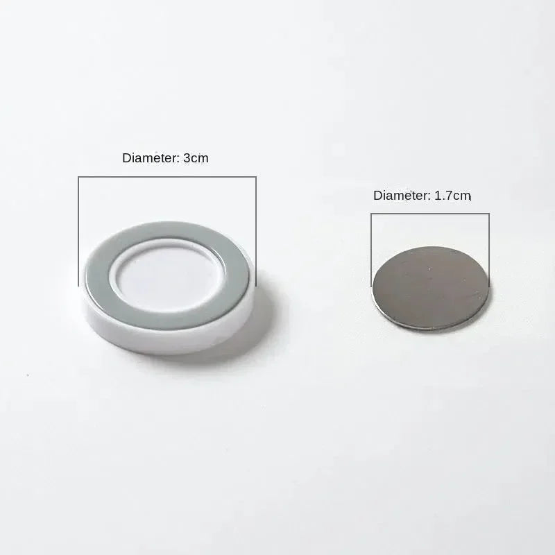 Strong Magnetic Fridge Hooks | Wall-Mounted Key Hanger 12/24pc