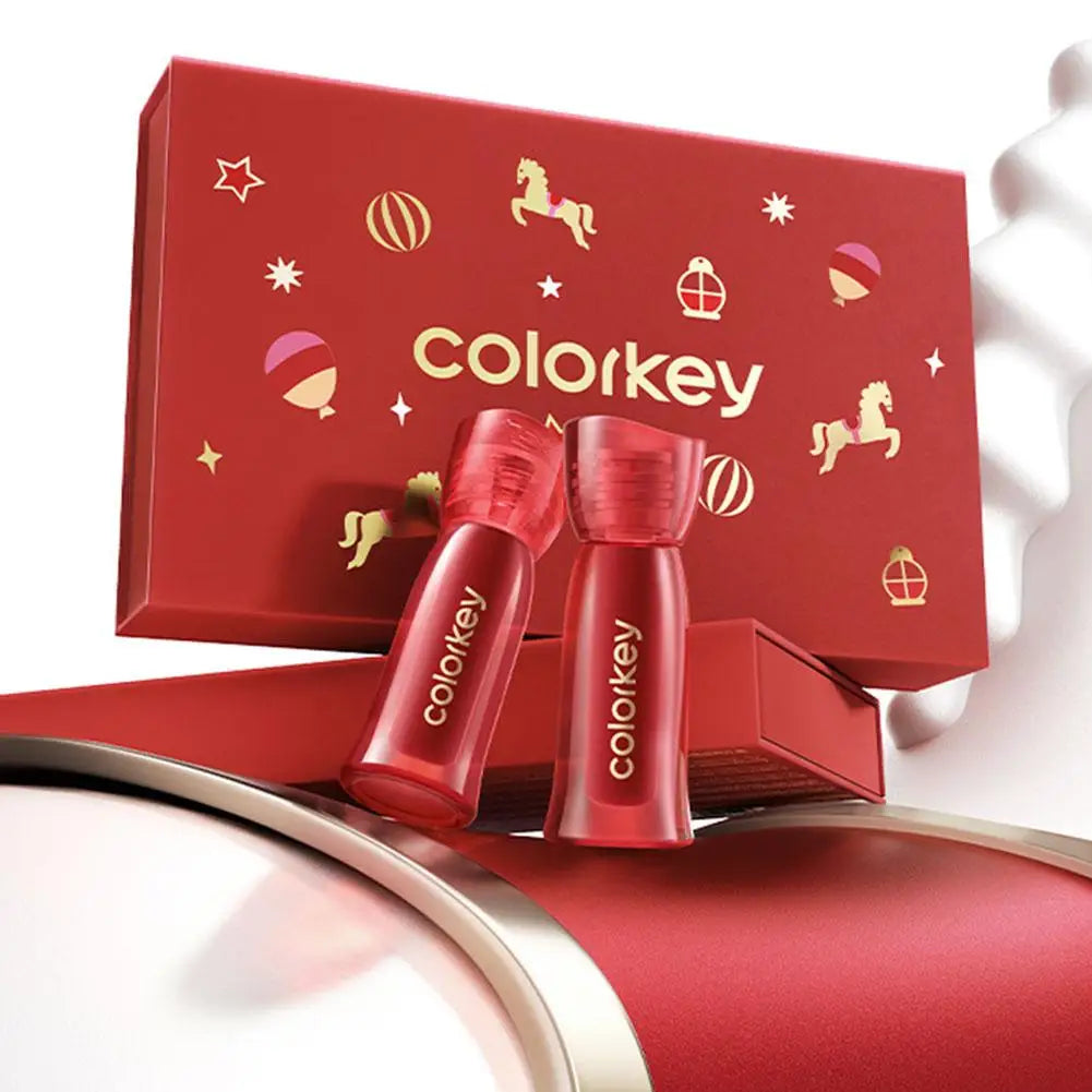 COLORKEY Year of the Horse Lip Glaze & Eyeshadow Gift Set