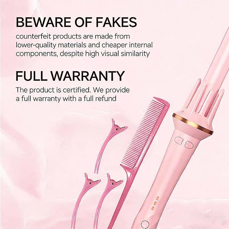 28mm Automatic Rotating Hair Curler – Voluminous Waves