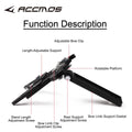 3 Legs Compound Bow Stand Stabilization Archery Kick Rack Prevents