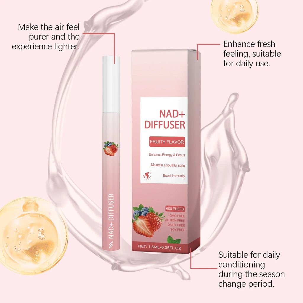 NAD+ Herbal Aromatherapy Inhaler Stick – Focus & Vitality