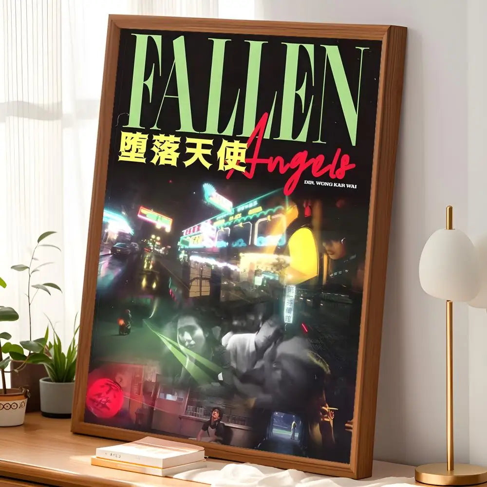 Fallen Angels Movie Poster Self-Stick HD Waterproof Wall Art