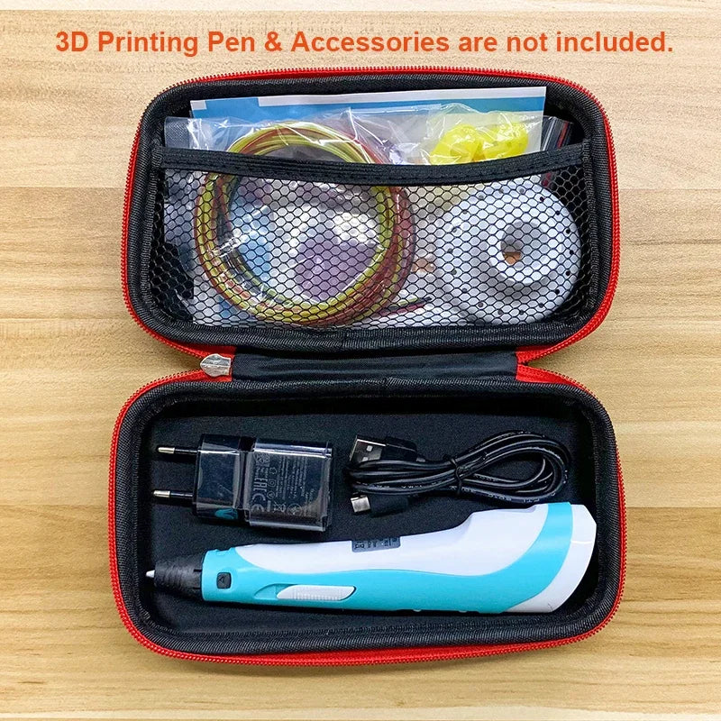 3D Pen Storage Bag – Portable Travel Case for 3D Printing Pens