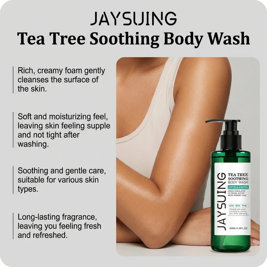 Centella Tea Tree Body Wash – Nourishing Shower Gel 100ml