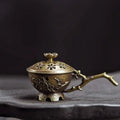 Vintage Plum Blossom Incense Holder | Zinc Alloy Burner